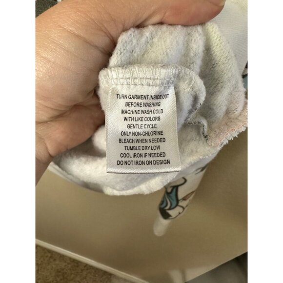 Disney Mickey Mouse Sweatshirt M Crew Neck Long Sleeve‎ Cotton/Polyester Blend - Picture 4 of 6